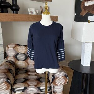 JCREW Bell Sleeve Top